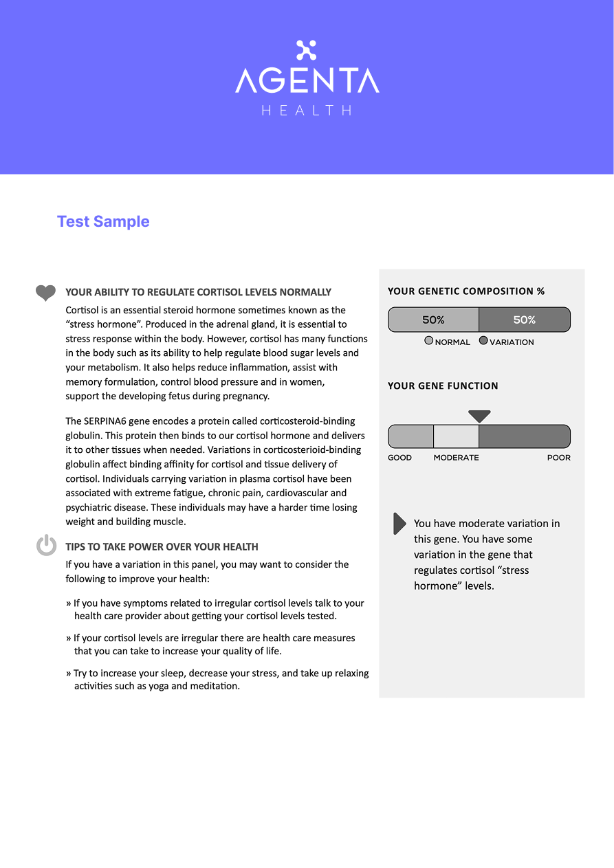 AGENTA TOTAL BLUEPRINT DNA KIT