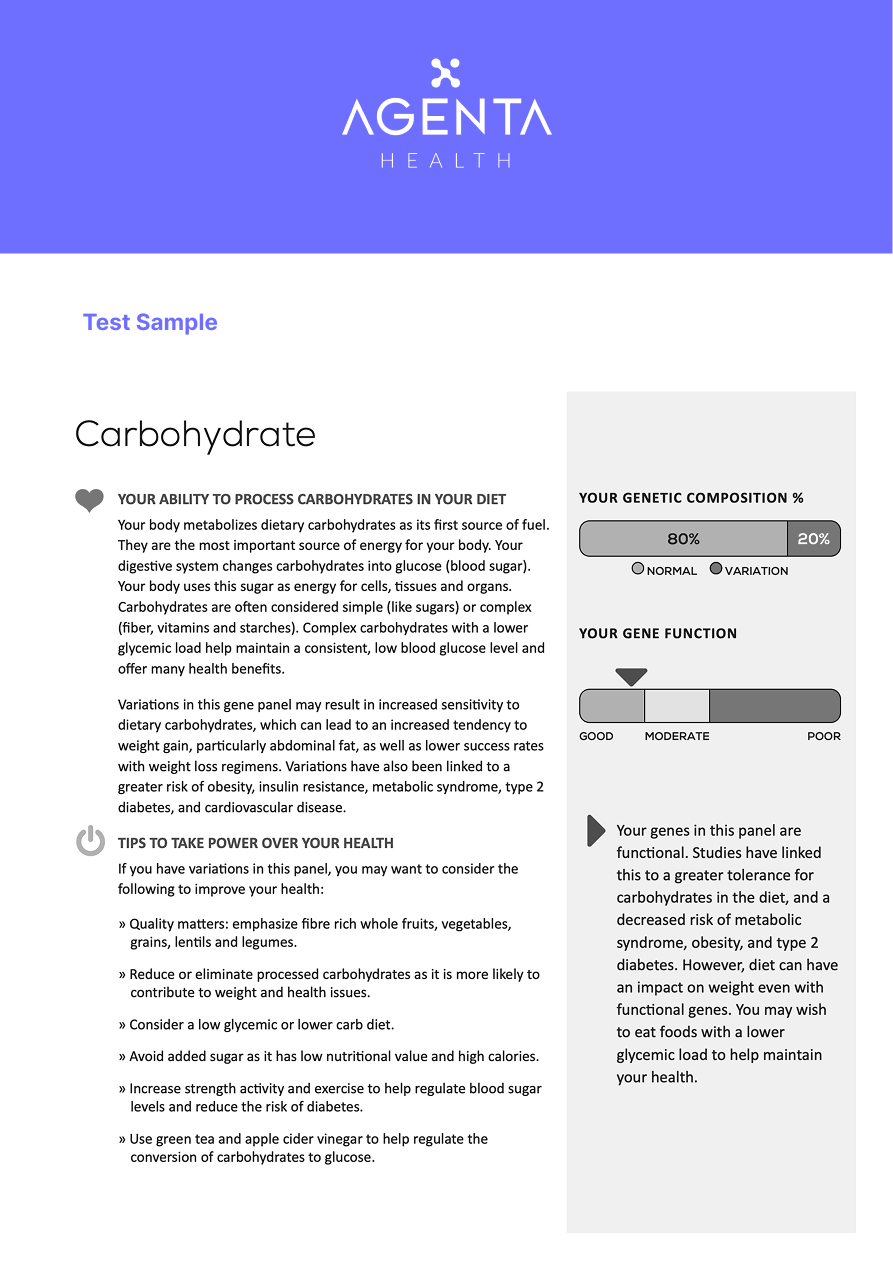 AGENTA TOTAL BLUEPRINT DNA KIT