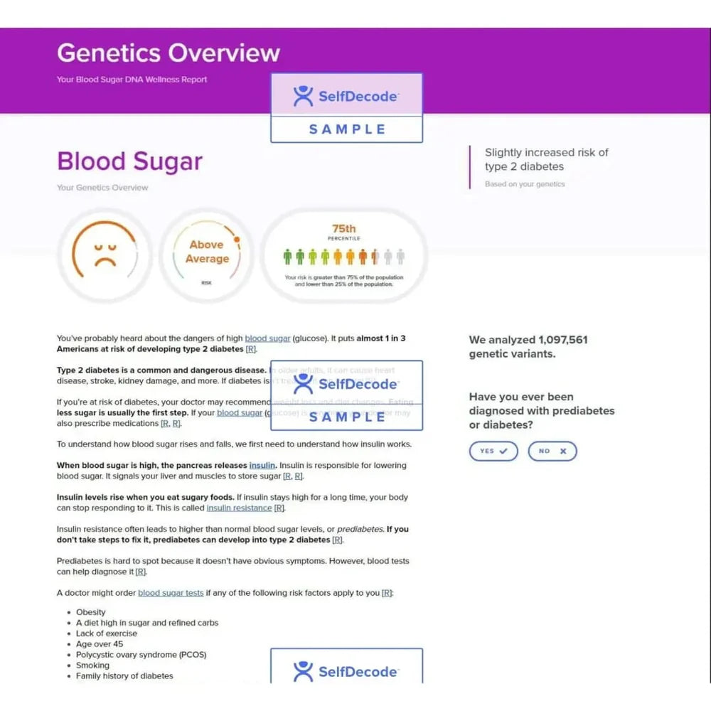 Selfdecode DNA Kit - At - Home Testing